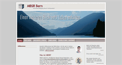 Desktop Screenshot of mbsr-bern.ch